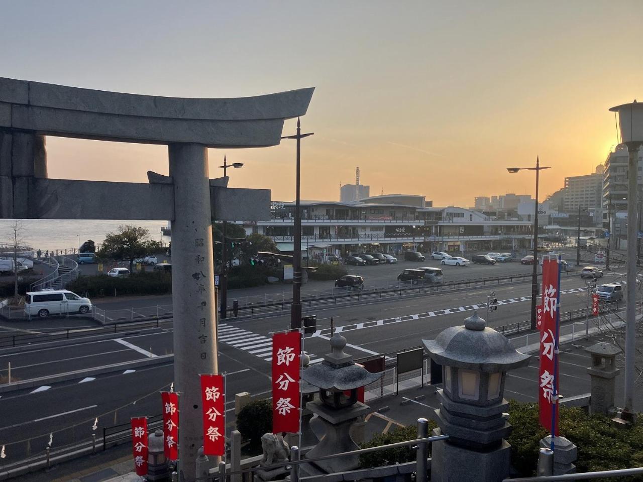 Sky Heart Hotel Shimonoseki Dış mekan fotoğraf